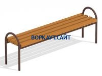 Лавочка парковая МАФ 1603 в Чите