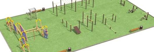 Проект спортивной площадки для любого возраста в Чите
