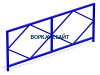 Ограждение площадки МАФ 5001 в Чите