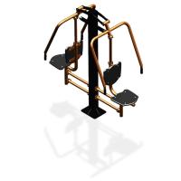 Уличный тренажер  "Жим от груди двойной" УТ204 в Чите Уличный тренажер  "Жим от груди двойной" УТ204 в Чите