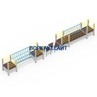 Детский спортивный комплекс Двойной мостик ДСК 3115 в Чите