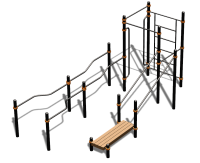 Спортивный комплекс воркаут ВС-194 в Чите