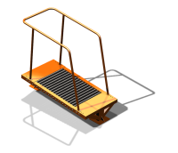 Уличный тренажер "Беговая дорожка" УТ 125 в Чите