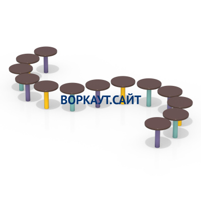 Бум-бревно Змейка ДСК 3542 в Чите