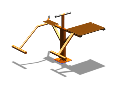 Уличный тренажер "Пресс Гиперэкстензия" УТ327 в Чите