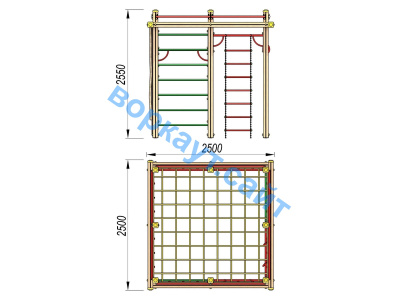Детский спортивный комплекс ДСК 3110 в Чите Детский спортивный комплекс ДСК 3110 в Чите