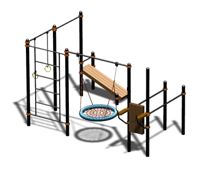 Спортивный комплекс воркаут ВС-97 в Чите