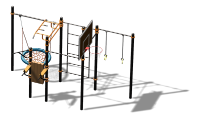 Спортивный комплекс воркаут ВС-104 в Чите