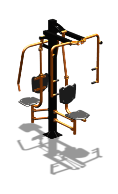 Уличный тренажер "Жим от груди Баттерфляй" УТ311 в Чите