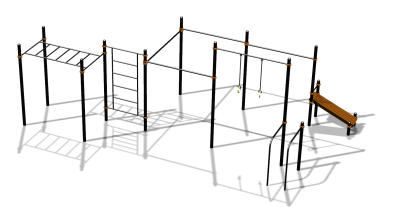 Спортивный комплекс воркаут ВС-153 в Чите