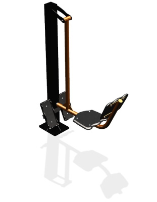 Уличный тренажер "Жим ногами одинарный" УТ 110 в Чите Уличный тренажер "Жим ногами одинарный" УТ 110 в Чите