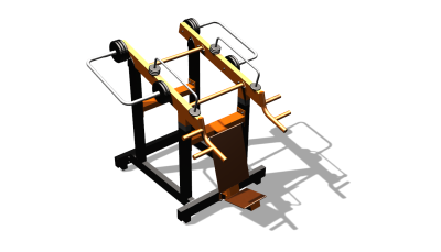 Силовой уличный тренажер  "Жим вверх"  УТ421 в Чите