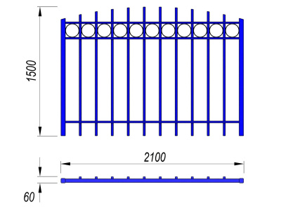 Ограждение спортивной площадки МАФ 5005 в Чите