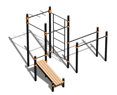 Спортивный комплекс воркаут ВС-91 в Чите