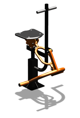 Уличный тренажер "Ковбой" УТ 107 в Чите