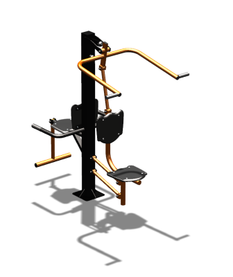Уличный тренажер "Верхняя тяга Флекс" УТ325 в Чите
