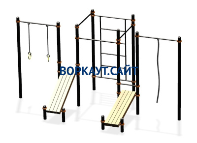 Спортивный комплекс воркаут ВС-44 в Чите