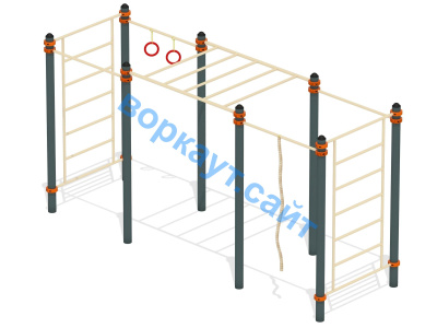 Воркаут комплекс гимнастический  ВС-24 в Чите