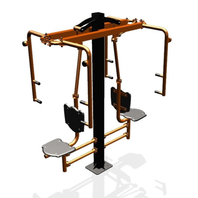 Уличный тренажер "Баттерфляй двойной"   УТ208 в Чите