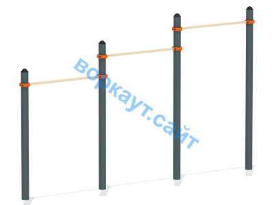 Турник тройной ВС-4 в Чите