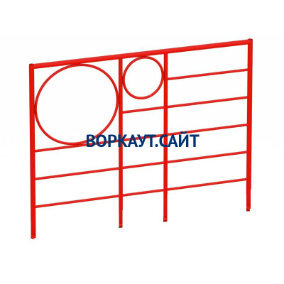 Шведская стенка с кольцами МАФ 3502 в Чите