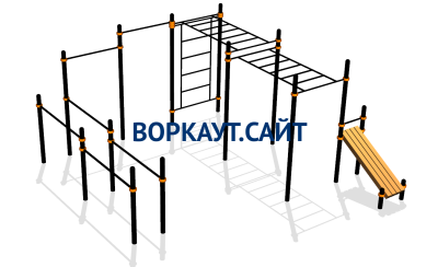Спортивный комплекс воркаут ВС-109 в Чите