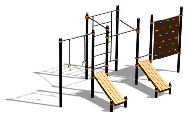 Спортивный комплекс воркаут ВС-125 в Чите Спортивный комплекс воркаут ВС-125 в Чите