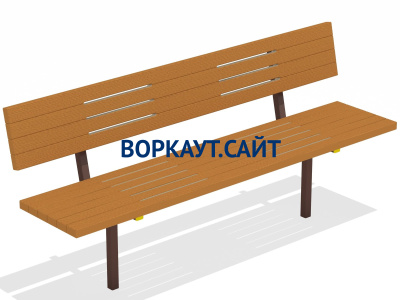 Диван уличный МАФ 1608 в Чите