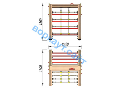 Детский спортивный комплекс ДСК 3201 в Чите