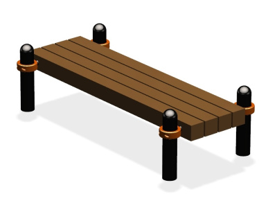 Воркаут скамья ВС-38 в Чите