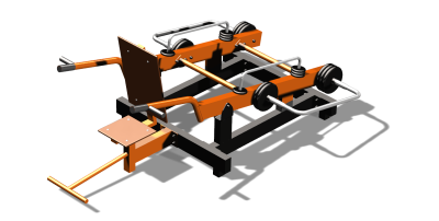 Силовой уличный тренажер  "Трицепс"  УТ424 в Чите