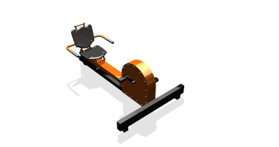 Силовой уличный тренажер  "Велотренажер"  УТ410 в Чите