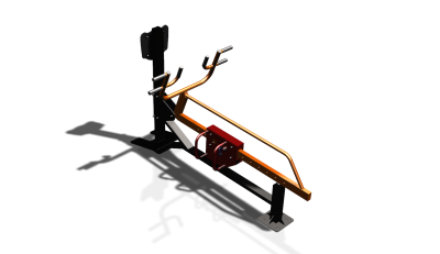 Силовой уличный тренажер  "Гребная тяга"  УТ414 в Чите