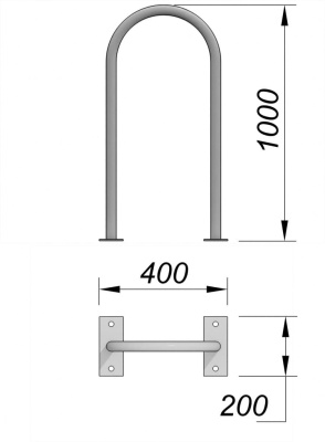 Велопарковка МАФ 6001 в Чите