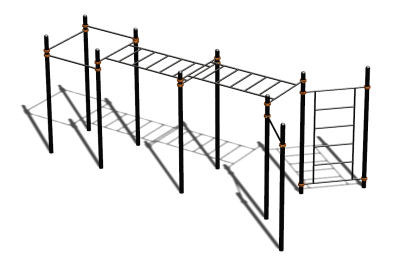 Спортивный комплекс воркаут ВС-118 в Чите