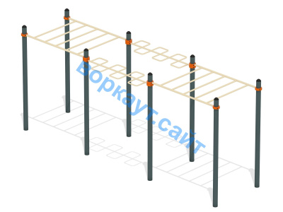 Воркаут комплекс рукоходов ВС-22 в Чите