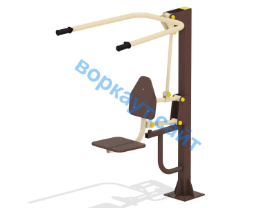 Уличный тренажер "Тяга сверху" УТ 001 в Чите