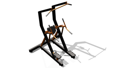 Силовой уличный тренажер  "Комбинированный станок"  УТ416 в Чите