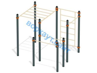 Спортивный комплекс воркаут ВС-48 в Чите