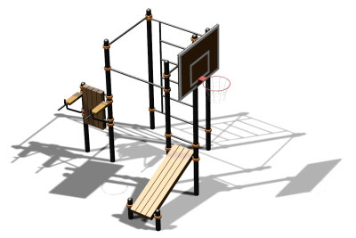 Спортивный комплекс воркаут ВС-155 в Чите
