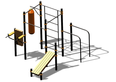 Спортивный комплекс воркаут ВС-93 в Чите