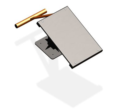 Уличный тренажер "Скамья для пресса" УТ 121 в Чите