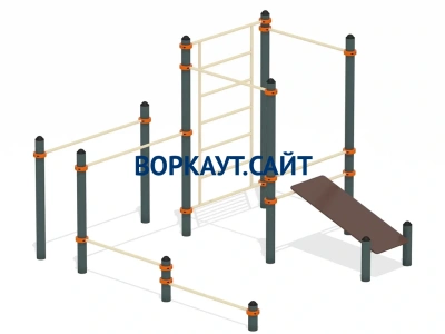 Спортивный комплекс воркаут ВС-43 в Чите