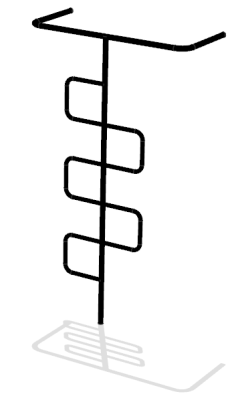 Стойки с шестом-змейка ВС-32 в Чите