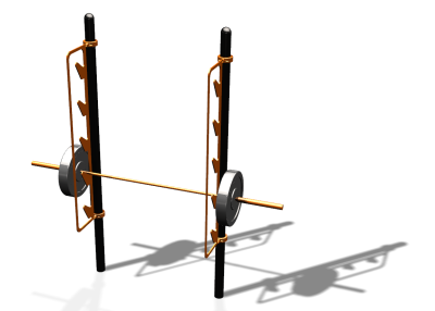 Спортивный комплекс воркаут ВС-84 в Чите