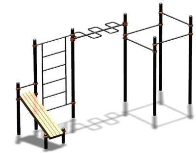 Спортивный комплекс воркаут ВС-74 в Чите