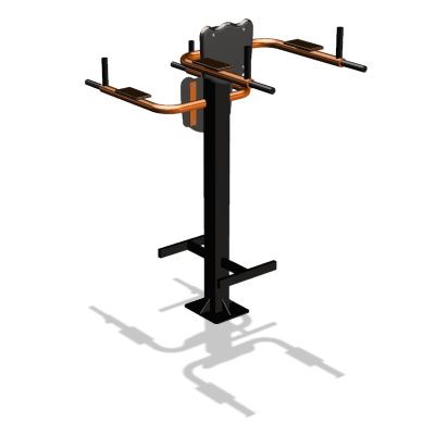 Уличный тренажер  "Брусья-пресс двойной"  УТ202 в Чите