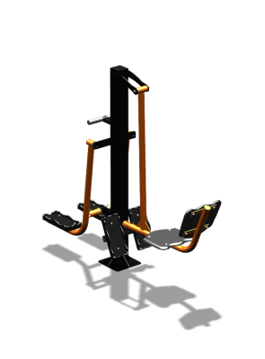 Уличный тренажер "Жим ногами Шпагат" УТ315 в Чите