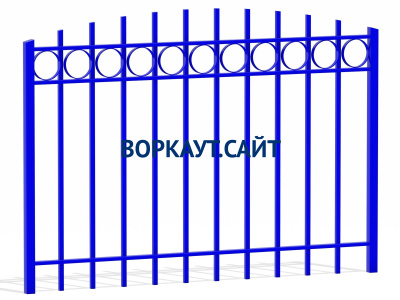 Ограждение спортивной площадки МАФ 5005 в Чите