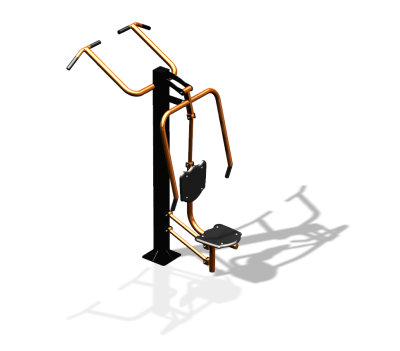 Уличный тренажер "Жим от груди Турник" УТ341 в Чите